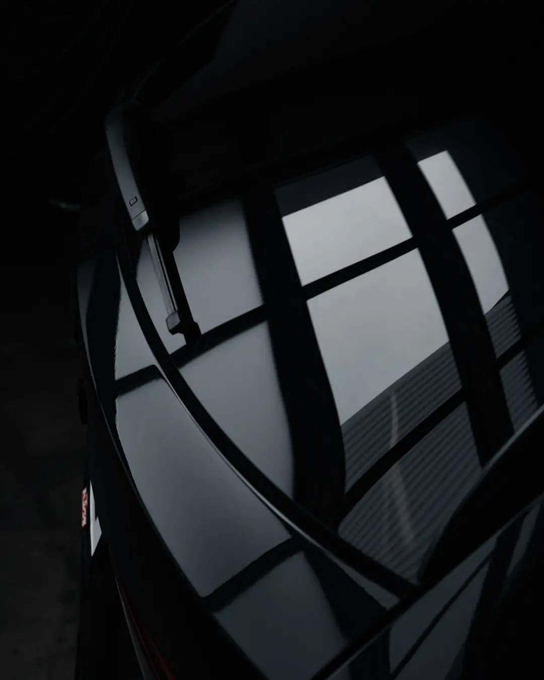 Getönte Scheibe Detail